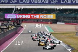 Silverstone Festival, Silverstone 2025, 22rd-24th August 2025. Free for editorial use only. Race Start 