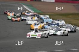 Silverstone Festival, Silverstone 2025, 22rd-24th August 2025. Free for editorial use only. Start of the race 